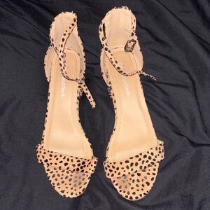 Classified Women's Leopard Print Heels